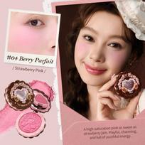 Flower Knows The Sweetie Bear Collection Silk Satin Blush 5g Natural Atural-looking Makeup Cosmetics kameja rožinė spalva