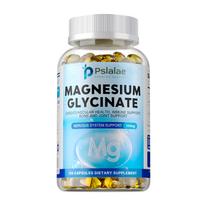 PSLALAE Magnesium Glycinate Cardiovascular, Immune, Bone and Joint Support 120