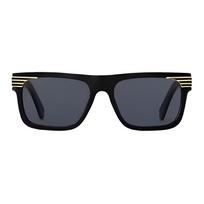 Louis Vuitton pilno rėmo dizaino kvadratiniai acetato ir metalo kvadratiniai akiniai nuo saulės Vyriški akiniai nuo saulės Juodi Z2910U F,Black