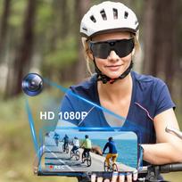 4K Beisbolo Akiniai Su Kamera, Išmanieji Kameros Akiniai, Unisex Saulės Akiniai Su Kamera One Size
