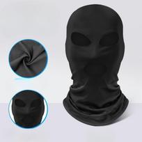 Windproof Balaclava Face Mask Motorcycle Ski Neck Hood Face Cover for Men juoda