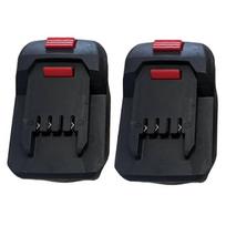 2PCS Adapter Converter for Makita 18V BL1860 Battery to for Lidl Parkside X20V Li-Ion Power Tool Accessories(NO Battery)