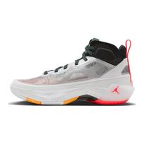 Jordan Air Jordan 37 'Guo Ailun Slip Resistant Anti Kick Cushioning Mid top Children's Basketball Shoes White Black FJ4495-130 36