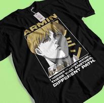 Attack On Titan Shirt Eren Mikasa Tshirt Levi TShirt AOT Erwin Hange Armin Tee Unisex T-Shirt XXXL