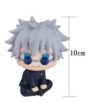 Anime JJK Figūrėlė Gojo Satoru Figūrėlė Žiūrėti į viršų Figūrėlė Gojo Veiksmo Figūrėlė PVC Žaislas Kolekcionavimui Mielas Mini Leidimas Modelis Žaislas Dovanos 10CM