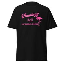 Flamingo Bar Lilyhammer Norway Parody T-Shirt, Unisex L