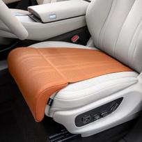 Universal Lychee Pattern Memory Foam Seat Cushion - Breathable, Fits Voyah FREE/Zhiyin/Dreamer Cars brown