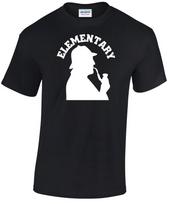 Sherlock Holmes T-Shirt Homage T-Shirt Elementary ICONS Old School Watson Unisex T-Shirt S