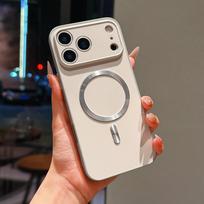 Magnetic Phone Case For OPPO Reno 15 Pro 14 13 12 11 10 8 7 Lite 14F 13F 12F FS 11F 8T 7Z For Magsafe Wireless Charge Skin Cover Oppo Reno7 Z 5G balta