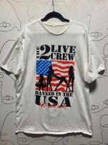 THE 2 LIVE CREW BANNED IN THE USA DESIGN COTTON TShirt All Size S4XL M143 Unisex T-Shirt S