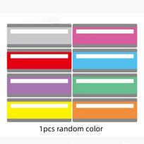 PET Plastic Reading Guide Strips Highlighter Colored School supplies Overlays Bookmark Dyslexia People Read Strips