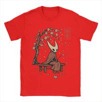Hollow Knight Silksong Hornet And Cherry Men's T Shirts  Leisure Tee Shirt Short Sleeve O Neck T-Shirts 100% Cotton Clothing S