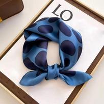 Natūralus tikras šilko skara moterims spausdinta bandana kvadratinės skaros apvyniojimas skarelė pavasario mada vasaros paplūdimys aukštos kokybės hidžabas Real silk 53x53cm