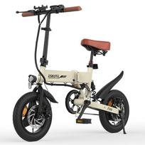 Elektrinis dviratis sulankstomas ESKUTE 14  250W variklis Miesto Ebike 36V 7.8AH Ebike Suaugusiems Didžiausias greitis 25 km/val Maksimali apkrova 120 kg F200 No Accelerator žalia