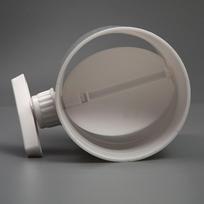 Portable PVC Air Valve 75/110/150/160/200mm Round Check Valve Manual Pipe Air Volume Valve Ventilation 75mm