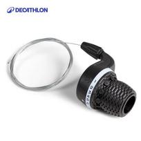 Decathlon kalnų dviračio sukamoji pavarų rankenėlė ir priekinis pavarų perjungiklis