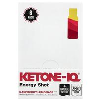 Ketone-IQ, Energy Shots, Raspberry Lemonade, 6 Bottles, 59ml (2 fl oz) Each
