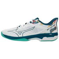 Mizuno Wave Exceed Tour 5 Atsparūs trinčiai Atsparūs trinčiai Žemi Training Shoes Unisex Balti Mėlyni 61GA227030 39