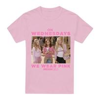 Mean Girls trečiadieniais dėvime rožinę 100% medvilnės marškinėliai vyrams S-4XL, Rožinė XL