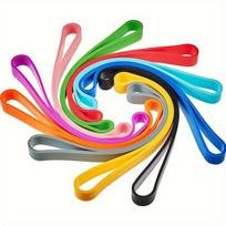 Didelės silikoninės juostelės Elastingos guminės apvyniojimo juostelės Ypač didelės juostelės užrašų knygai Biuro reikmenims Lauko įrangai Dovanoms Pakavimo guminė juosta