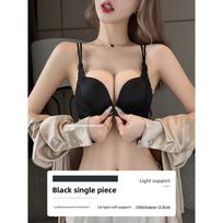 Girls Summer Thin Sexy Beauty Back Without A Trace Before The Button Small Chest Gathered To Collect Auxiliary Milk Underwear 32/70AB juoda
