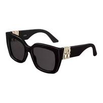 Dior Miss S2I Stačiakampiai akiniai nuo saulės su logotipu Moteriški akiniai nuo saulės Juodi MISSDIORS2F-10A0 Eyeglass Case+Box+Shopping Bag,56