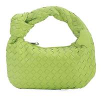 Woven Leather Hobe Dumpling Bag Dinner Handbag For Women Purse Hobo Bag Knotted Woven Summer Clutch Bag