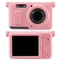 Customize Fit Silicone Cover Skin For PIXPRO FZ55 Camera Full Protections Shell Comfortable Grip Dust Resistant Case raudona