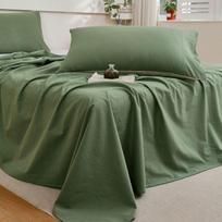 New Cream Style Bed Sheet, Soft Skin-friendly Minimalist Fresh Bedding for Single & Double Dormitory 120*230