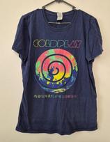 Coldplay Mylo Xyloto Tour 2012 TShirt Tee Size M British Rock Band Music Unisex T-Shirt S