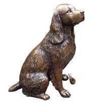 Art Springer Spaniel Statue Garden Decor,Resin Animal Dog Sculpture Yard Patio Figurine Indoor Outdoor Decorative Ornament New ruda