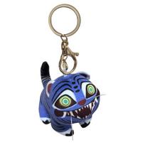 Anime Tigro pliušinis raktų pakabukas Mielas tigro pliušinis žaislas Tigro raktų pakabukas Minkštas iškamša Dovana šeimai, draugams, vaikams 1pc