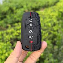 Automobilio nuotolinio valdymo pultelio dėklas Ford Raptor F150 Nuotolinio valdymo pultelio apsauga Ford F-150 RAPTOR Silikoninis automobilio rakto dangtelis Automobilio priedai juoda