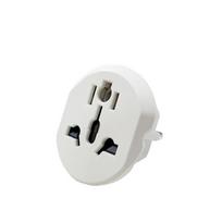 ES kištuko adapteris JAV kištukas į ES kištuką 16A 250V Kelioninis adapterio keitiklis 2 apvalūs Korėjos lizdai Universalus nešiojamas sieninio lizdo adapteris balta