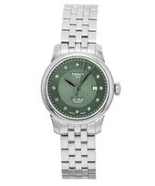 Tissot Le Locle Stainless Steel Green Dial Automatic T006.207.11.096.00 Women's Watch žalia