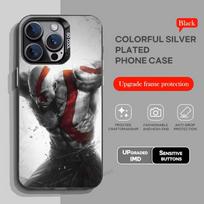 G-God OF War K-Kratos Phone Case For iPhone 17,16,15,14,13,12,11,Pro,Max,Plus,Mini,X,XS,XR,8,S,SE Soft Black Case iPhone14