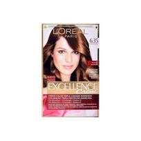 Nuolatiniai plaukų dažai - L'Oreal - Excellence - Šokoladas Nr. 6,35 - Kremas - Unisex