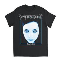 Evanescence Band Fallen Album Heavy Cotton Black T Shirt For Men Unisex T-Shirt XXL