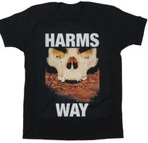 Harms Way Band Skull Tshirt Classic unisex Full Size  ZL246  Unisex T-Shirt XXXXL
