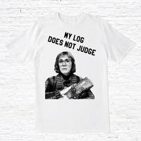 Log Lady marškinėliai. Twin Peaks. Unisex marškinėliai XL black