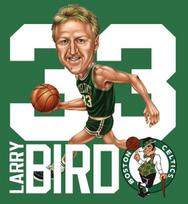 Larry Bird vyriški marškinėliai žali medvilniniai visi dydžiai S-5XL JJ4167 Unisex marškinėliai M