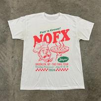 Nofx Fast 039N Greasy 3 Nights Brooklyn Ny The Final Tour Unisex White T-shirt Unisex T-Shirt M