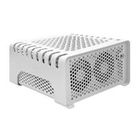 Baltas metalinis ITX stalinio kompiuterio mini korpusas svetainei Other size