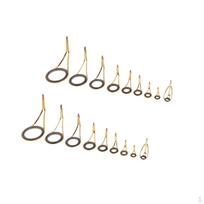 18vnt meškerės žiedelių rinkinys, galiuko žiedelis, taisymo rinkinys, konstravimui 3..8mm