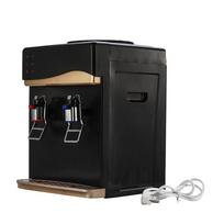 220V 550W Desktop Cold Hot Ice Water Cooler Heater Drinking Fountain for Home Office Coffee Tea Bar Electric Water Dispenser gold-hot and normal temp
