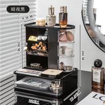 Large Capacity Makeup Brush Organizer Box Stylish Pen Holder Rack for Stationery Eyeshadow Brushes Eyebrow Pencils Desk Use