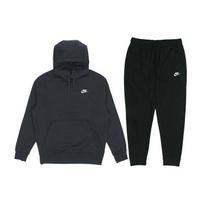 Nike Megztinis džemperis, megztas sutraukiamas kelnes laisvalaikio sportinis rinkinys Vyriškas rinkinys juodas BV2655-010+BV2763-010 M
