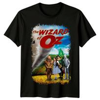 Ozo burtininkas (1939) Filmo plakato įkvėpti marškinėliai Retro marškinėliai Unisex 4XL