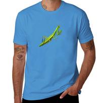 Praying Mantis Stick Insect T-Shirt vintage plus size tops designer t shirt men S