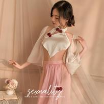 Sex underwear perspective passion antique Dunhuang temptation bed Hanfu free clothes belly pocket pajamas sex clothes women One size fits all